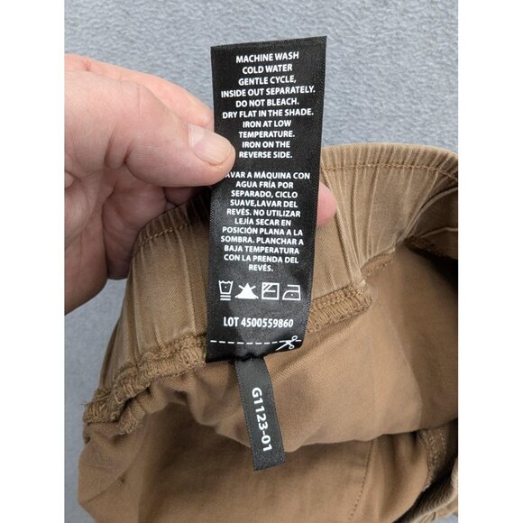 Buffalo David Bitton Pants Mens Medium Brown Jogger Drawstring Tencel Blend - Picture 13 of 13